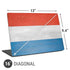 Netherlands Flag Distressed Universal Laptop 16in (13 x 9.4in) Skin